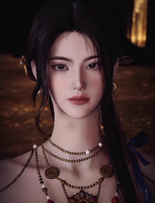 发2 渡鸦 席素达婵 LEEI 燕云十六声捏脸女 端游手游通用