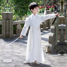 2025新款汉服男童秋冬新款原创高端唐制儿童古装帅气侠客男孩国学