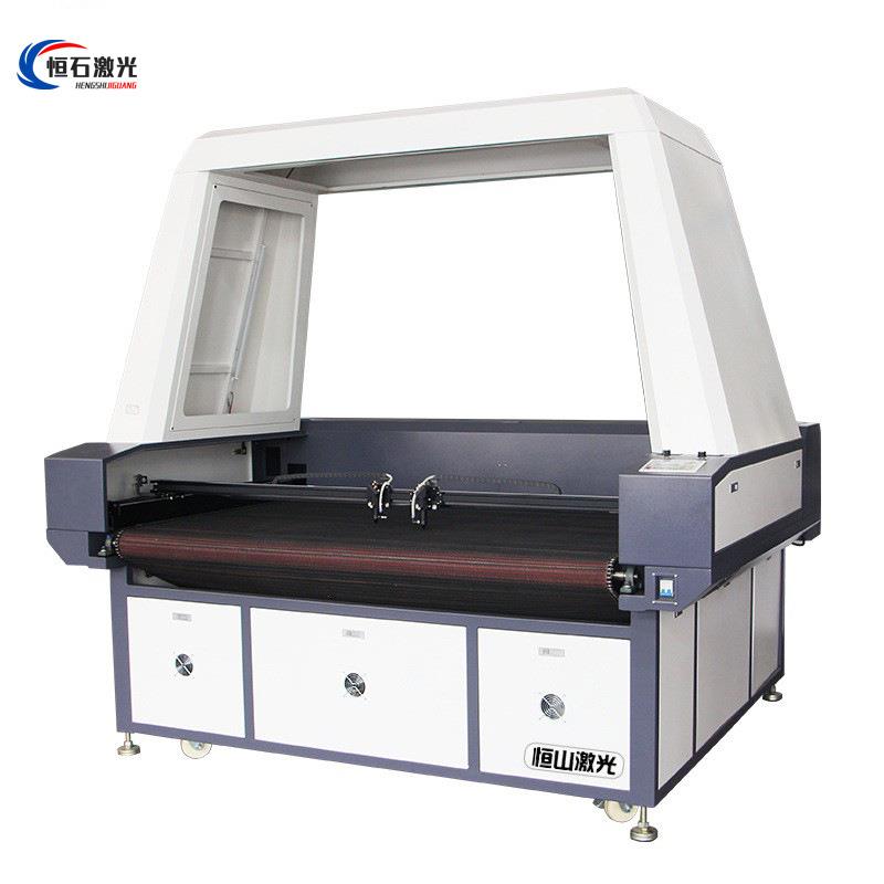 全景摄像定位激光切割机大幅面数码印花布料视觉定位激光切割机