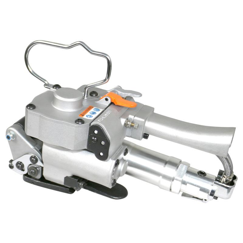 CA25手提式气动打包机热熔免扣PET塑钢带捆扎机