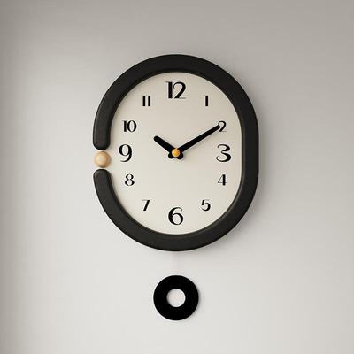 钟表挂钟客厅2025新款轻奢高级感现代简约大气艺术风挂墙静音挂钟