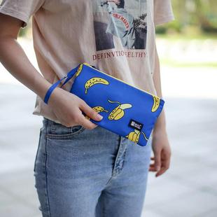 时尚手机袋随身便携手拿包旅行证件包卡包机票夹零钱钥匙收纳包