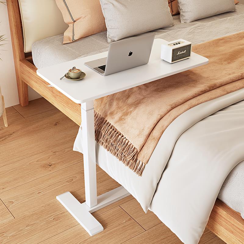 笔记型电脑床边桌子波席当升降桌滚轮可移动床上懒人家用写字书桌