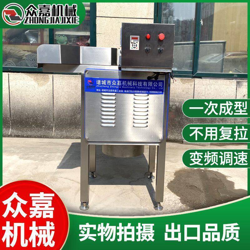 去皮鸡腿打丝机全自动牛肉脯打丝机鹿茸菇香菇干货撕丝机