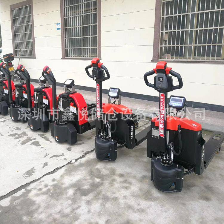 电子秤全电动搬运车称重防爆电动液压叉车叉车称托盘车地牛铲车