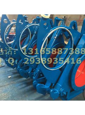 气动盲板阀F643X-2.5CDN600F943X-6C电动推杆盲板阀眼镜阀