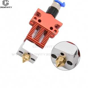 Creativity3D打印機(jī)配件CR6SE帶熱敏電阻噴頭套件 全套熱端擠出頭