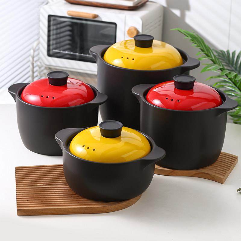 砂锅炖锅家用燃气电磁炉通用陶瓷耐高温小号沙锅煲汤锅瓦斯炉专用,厨房/烹饪用具,砂锅/石锅,淘宝优惠券,粉丝福利购,淘宝优惠卷