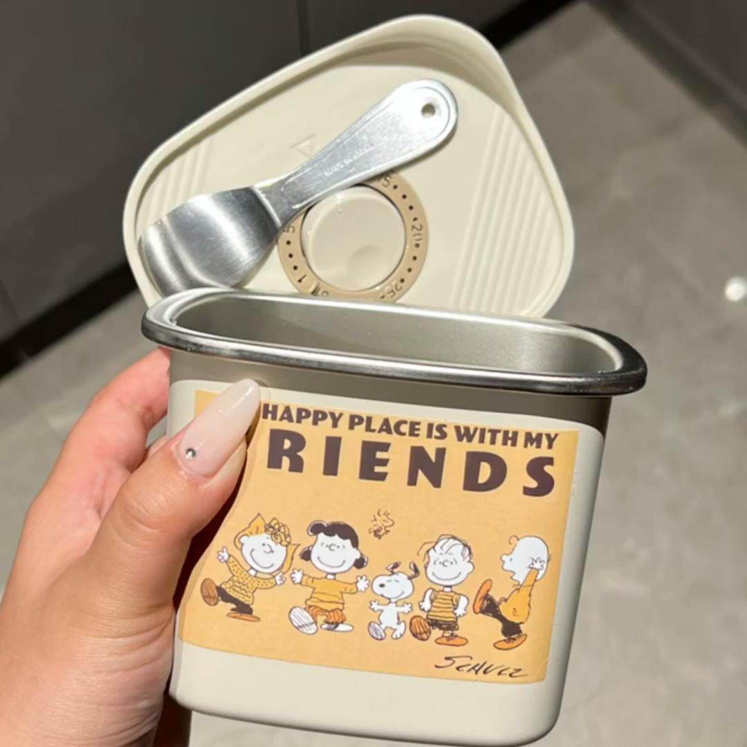 史努比饭盒上班族保温便当盒可微波炉加热304不锈钢便当盒带盖子,收纳整理,食物收纳盒,淘宝优惠券,粉丝福利购,淘宝优惠卷