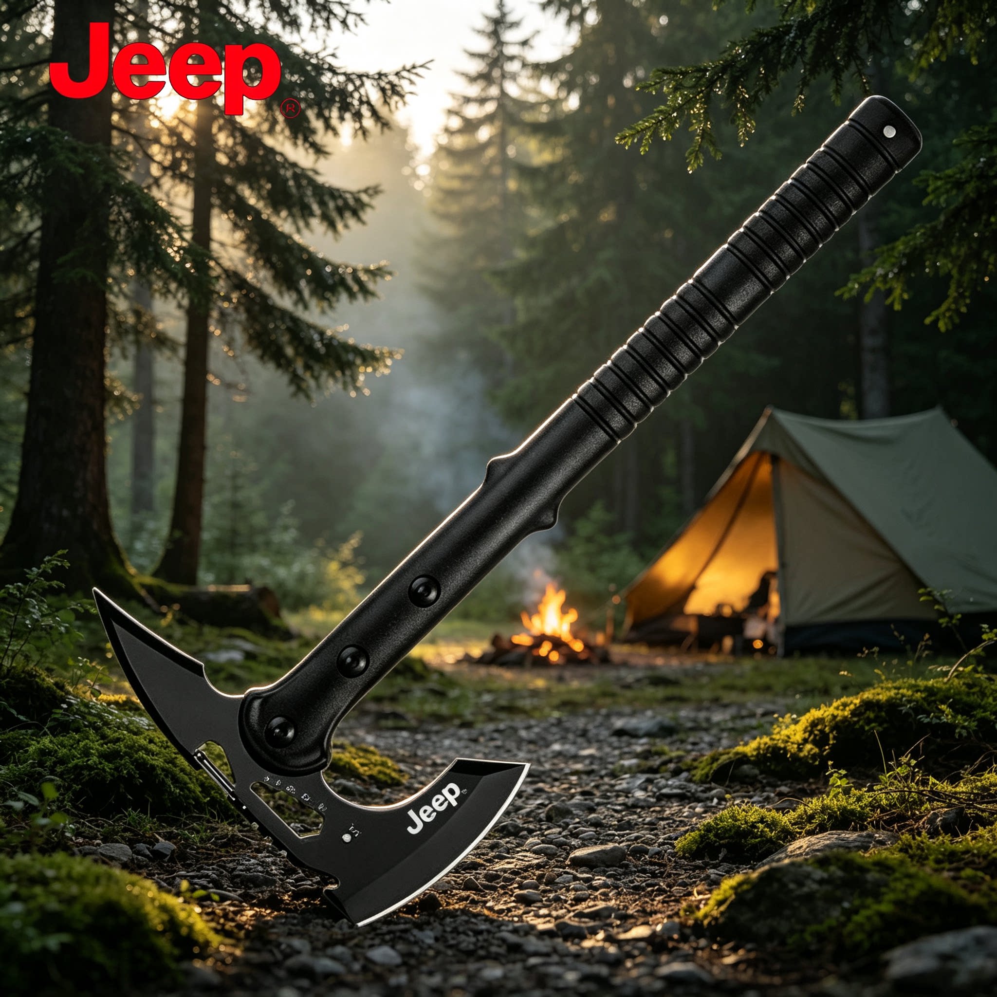 JEEP战术斧多功能开山刃防身斧头