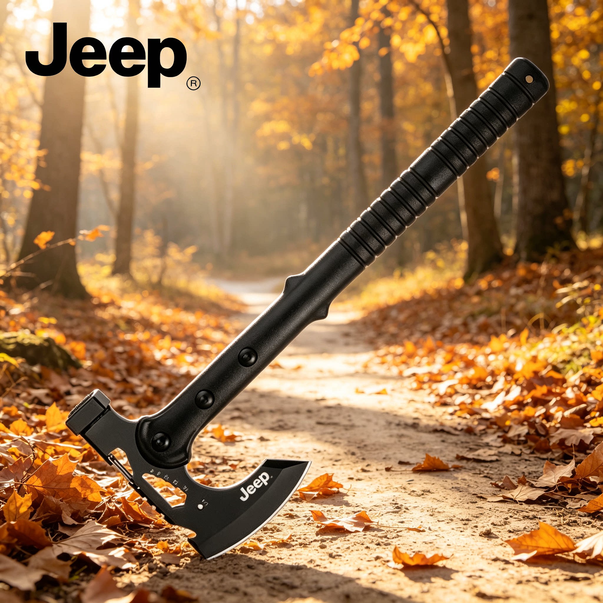 JEEP多功能开山斧锤户外防身刀具