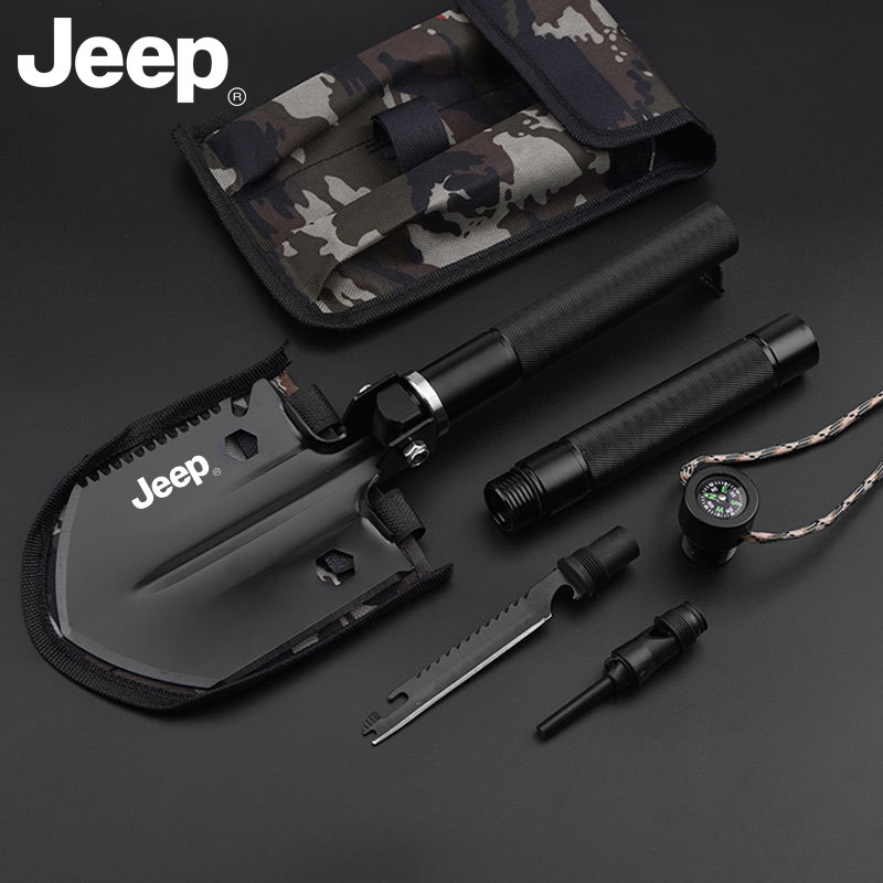 JEEP户外工兵铲折叠多用铲兵工铲