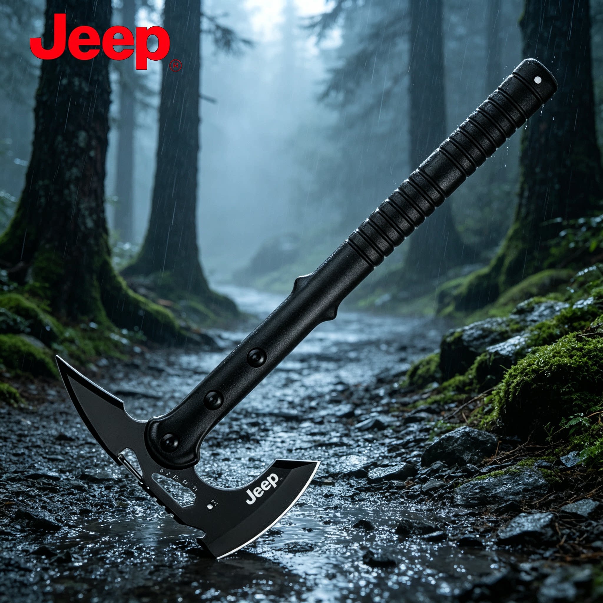 JEEP战术斧多功能开山刃防身斧头