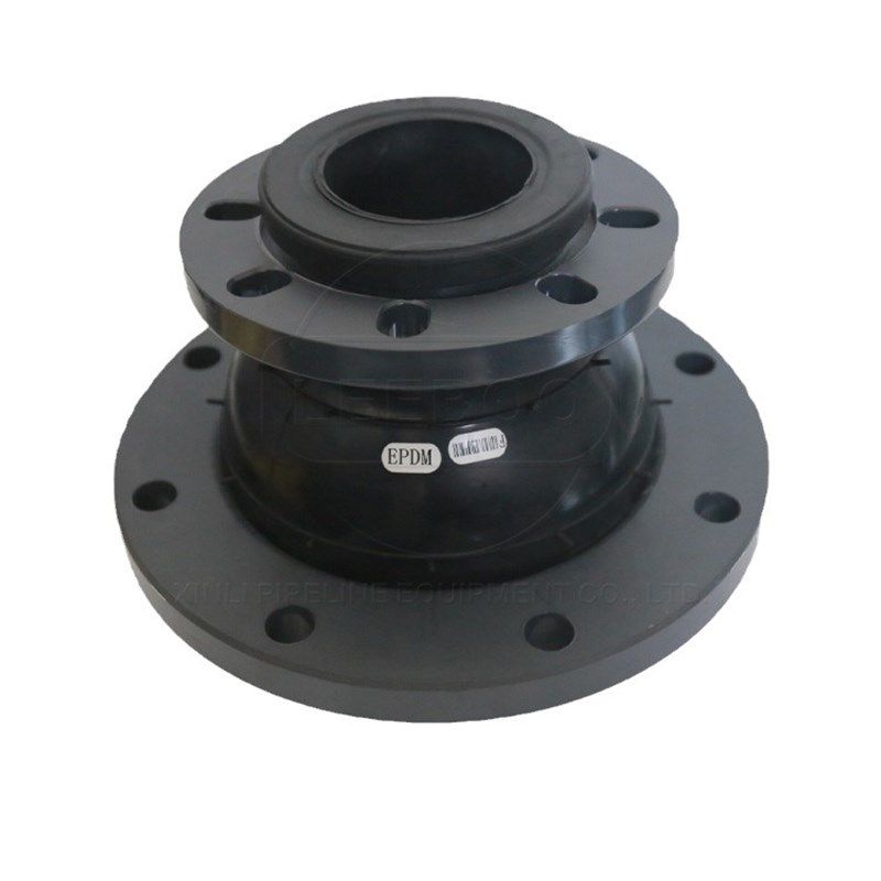 Upvc同心异径软接头大小头厂家EPDM橡胶软接头UPVC法兰软连接