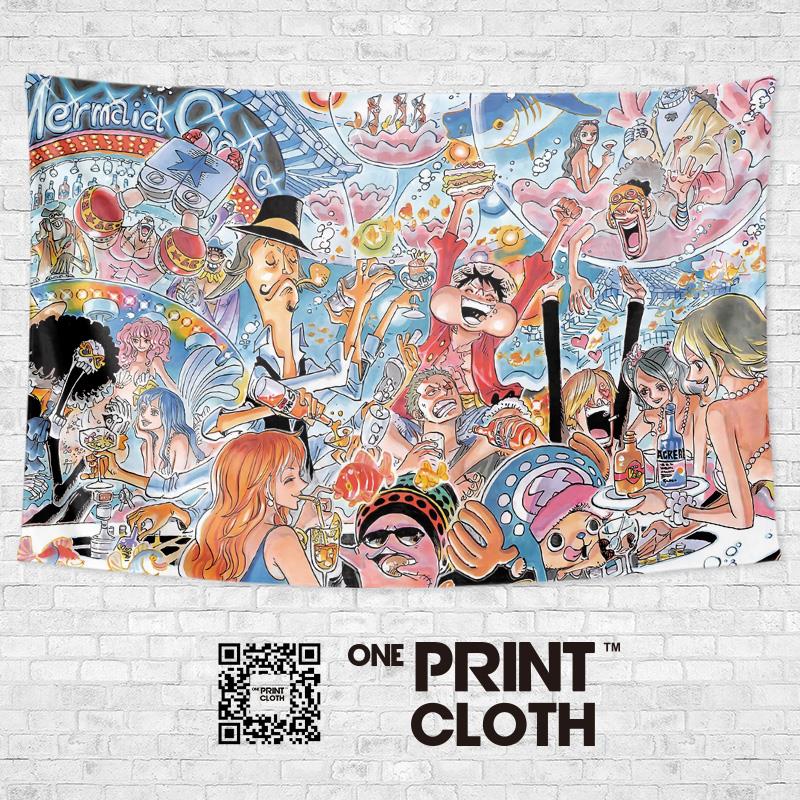 海贼王航海王日漫卡通插画周边定制宿舍装饰背景墙布海报挂毯挂布