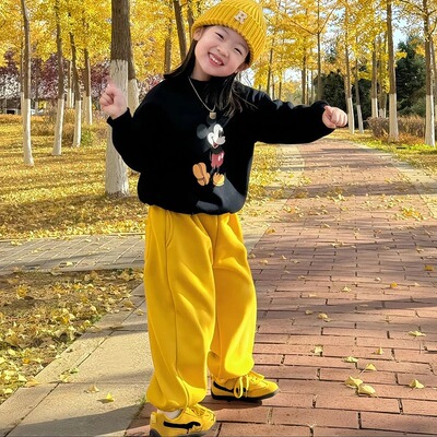 女童冬季卫衣套装2025新款