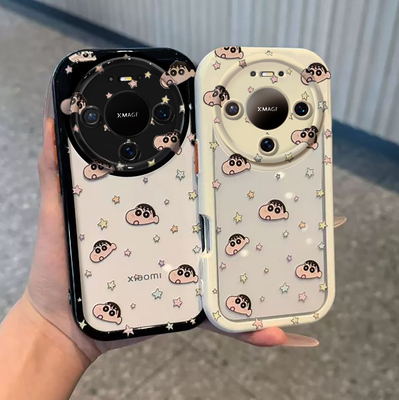 情侣星星小新适用于oppofindx9pro手机壳findx8ultra新款x8s+高颜值oppo全包x8splus卡通x6/X5至尊版保护软套