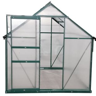 不锈钢骨架PC阳光房温室花房多肉大棚家用蔬菜棚温室花房透明房
