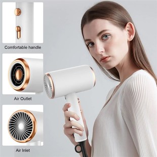 Powerful Ionic Hairdryer Hair Diffuser 1800W with Blow Dryer