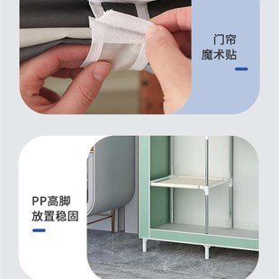 simple cloth wardrobe small clothes cabinet dresser closet