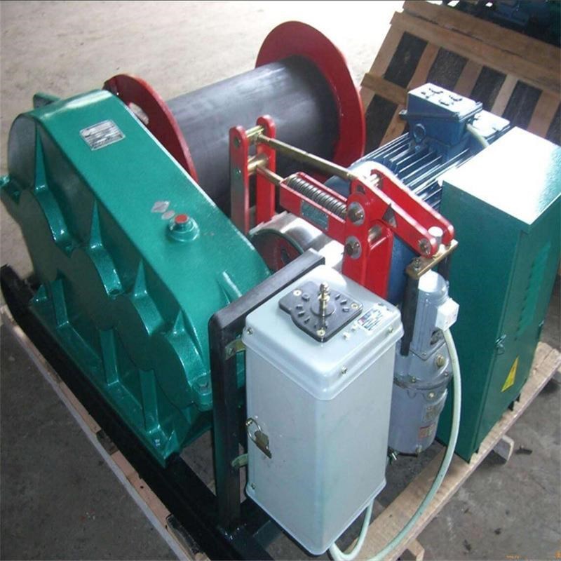 供应电动卷扬机 诚意销售 建筑用电动卷扬机 JRM-5T电动卷扬机