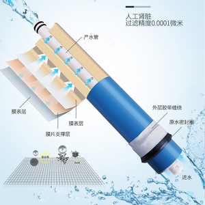 沁园云之星家用RO反渗透净水器直饮厨房净水机双出水自来水过滤器