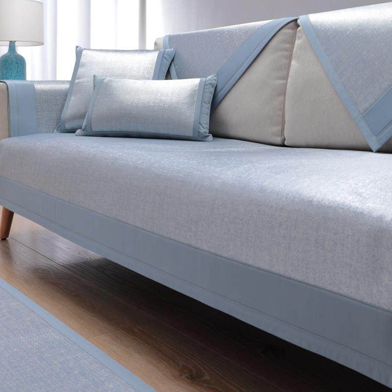 夏季冰丝沙发垫沙发凉席坐垫夏天款藤席防滑透气沙发盖布冰感凉垫,居家布艺,沙发垫,淘宝优惠券,粉丝福利购,淘宝优惠卷