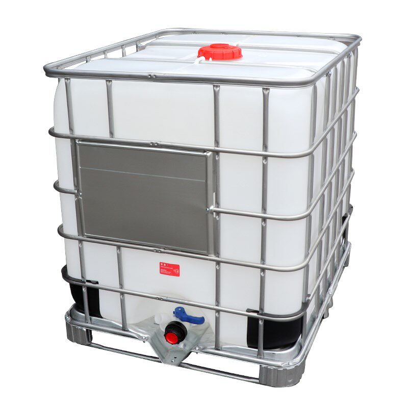 吨桶500L化工桶储水桶柴油桶IBC集装桶1000L1吨全新加厚塑料方桶