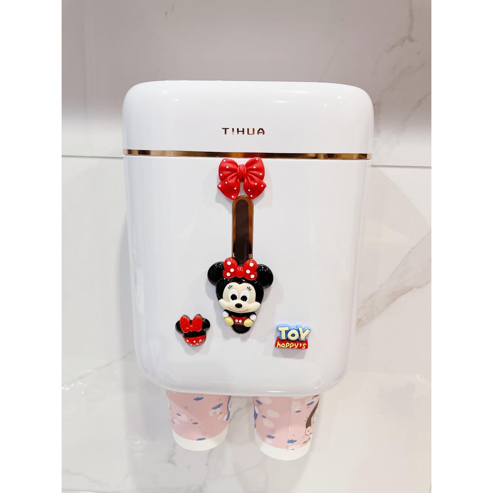 放一次性杯子取杯器纸杯架取杯架饮水机水杯收纳置物架自动落杯器