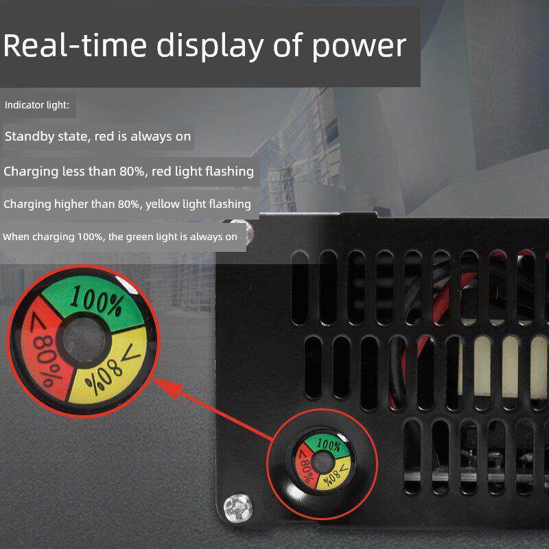 电动车锂电池充电器10A48V60V72V54.6V84V智能快速改装车电摩用