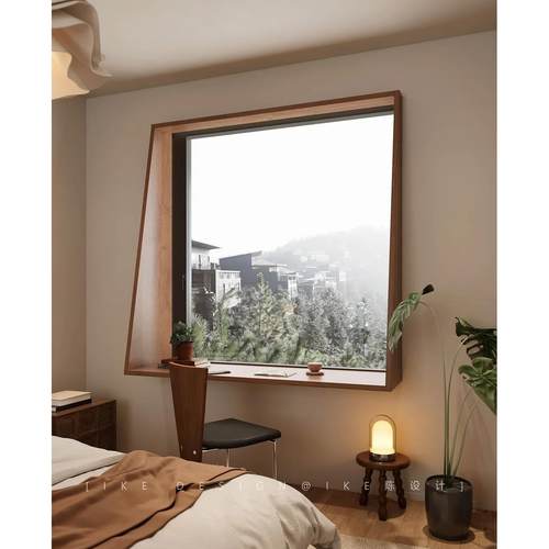 实木飘窗台板桌面吧台板窗台桌面板书桌台面