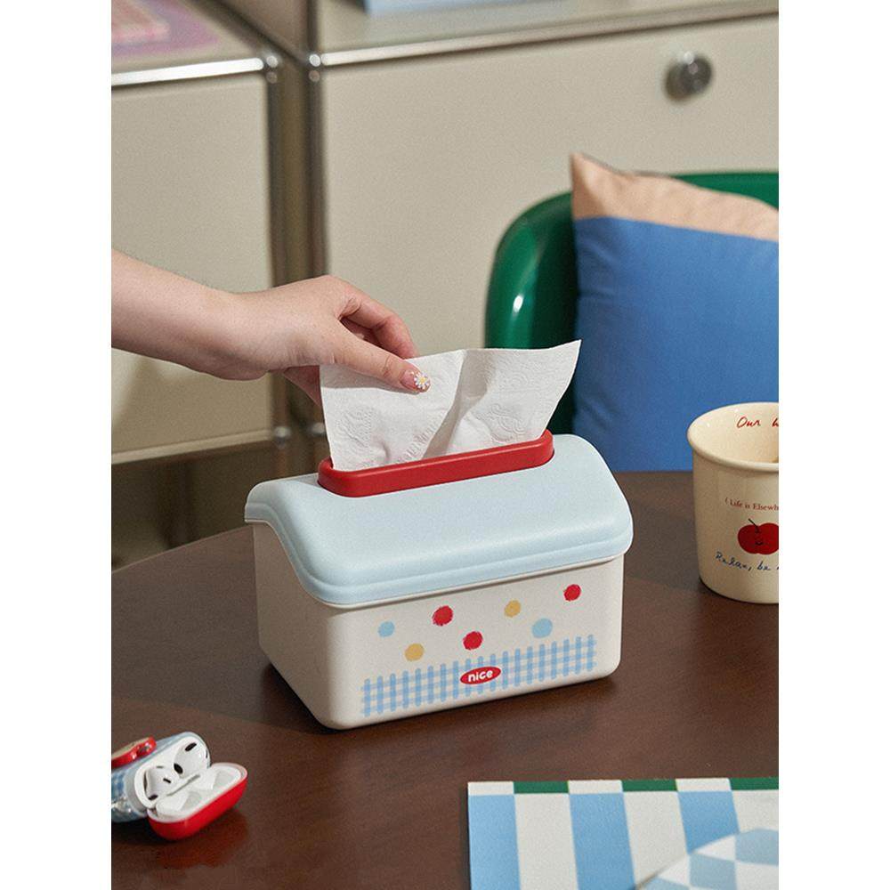 创意纸巾盒2025新客厅咖啡桌收纳盒纸盒壁挂式餐巾纸盒高端