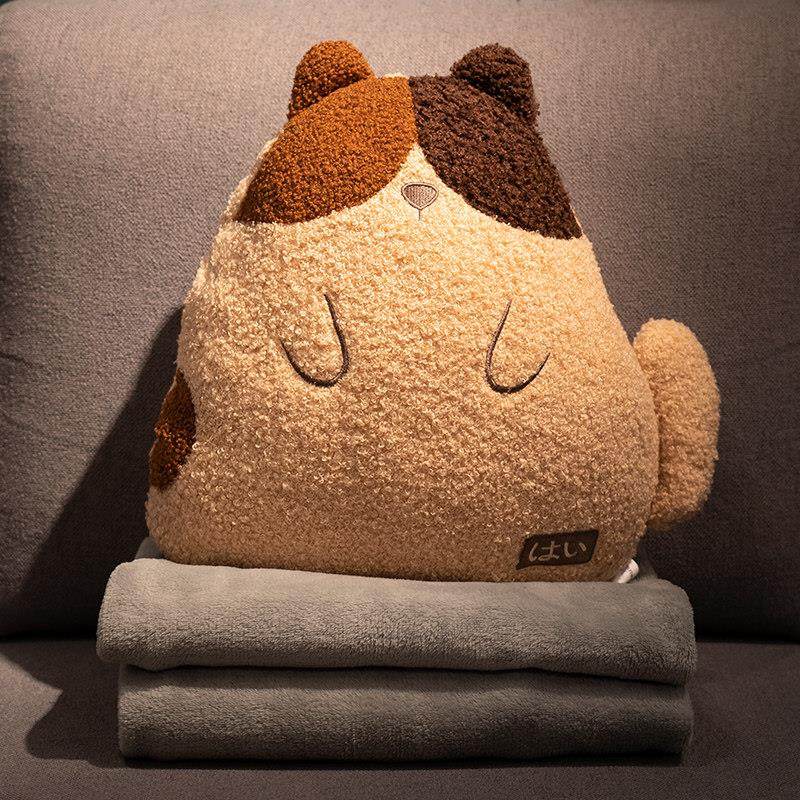 抱枕被子两用靠枕毯子二合一办公室午睡冬季车载汽车睡觉枕头靠垫,居家布艺,抱枕被,淘宝优惠券,粉丝福利购,淘宝优惠卷