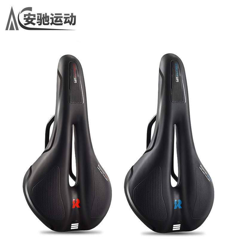 自行车座鞍山地车坐垫座椅超软加厚硅胶坐鞍通用座子单车配件大全