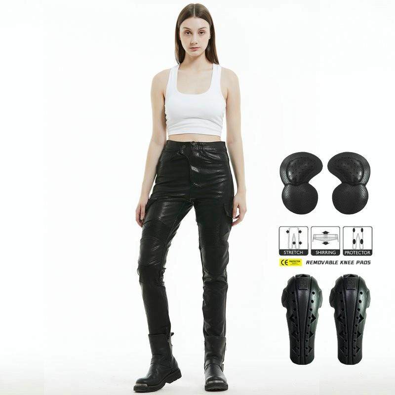 VOLERO 机车骑行裤多袋工装赛车防水防摔裤 女骑士机车休闲 皮裤,摩托车/装备/配件,赛车裤,淘宝优惠券,粉丝福利购,淘宝优惠卷