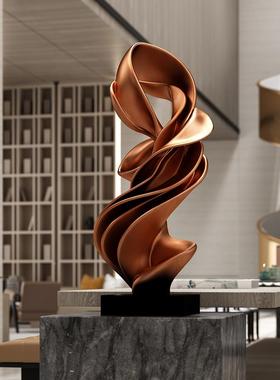 抽RUC象术雕塑地大型装饰品客厅走廊入口可落达豪华高端酒艺店大