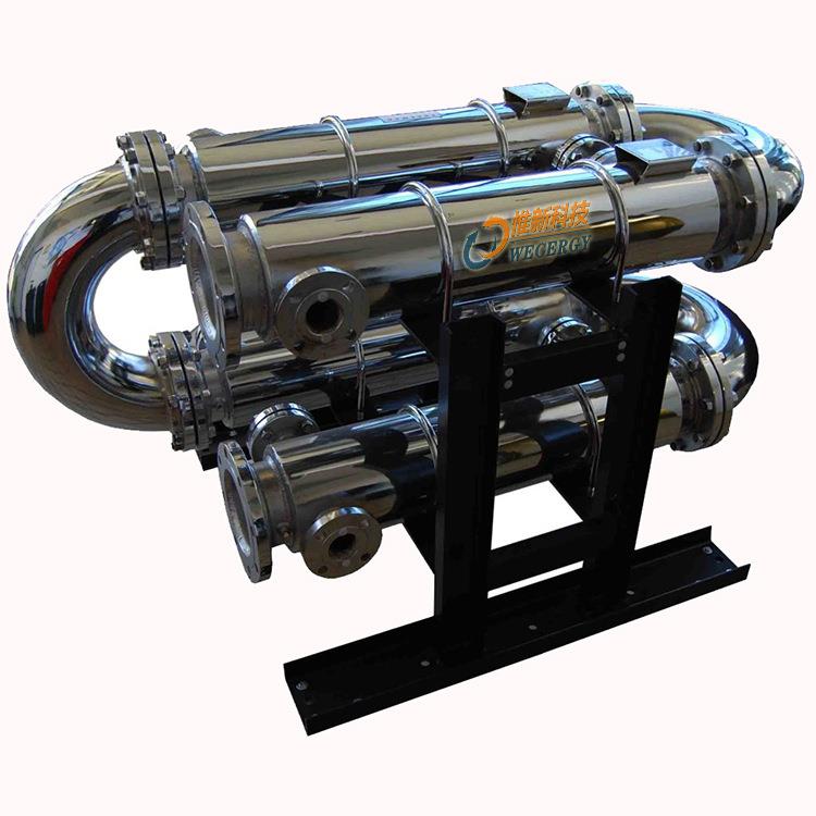 微型壳管冷凝器 卫生级蒸汽加热器 食品级壳式换热器