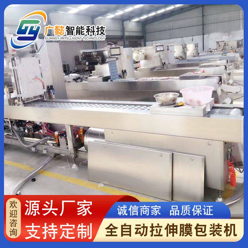 豆干包装机设备 全自动拉伸膜包装机 不锈钢豆类包装机设备