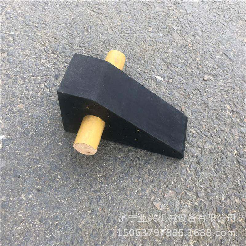 止轮橡胶止轮块便携式止退器高弹性阻轮器挡轮器铁路机械阻车器