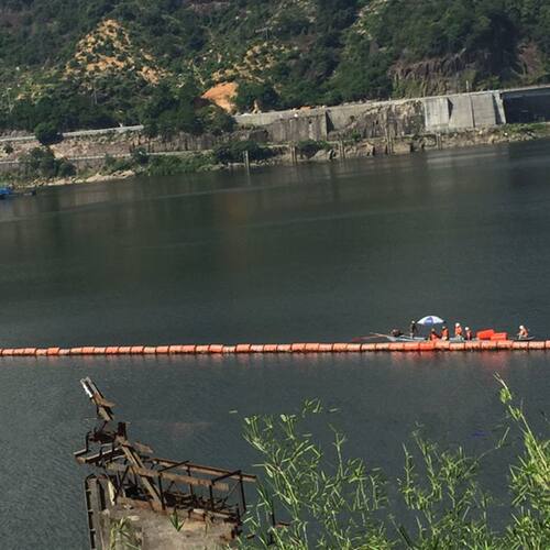 不污染水质塑料漂浮桶 水上浴场安全警示拦截围游艇的浮标