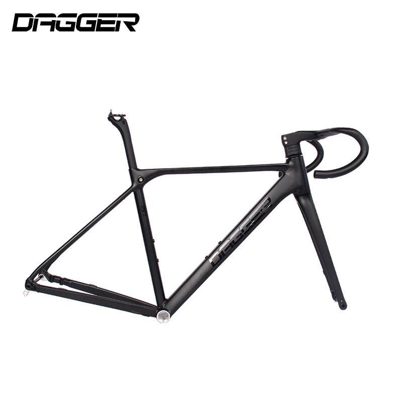 DAGGER铝合金内走线公路车架车架碳纤维桶轴前叉平把超轻内走线架