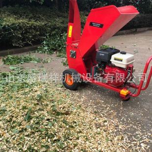 移动铡草车载粉碎机树枝碎枝机家用果园手推小型粉碎树枝机 便携式