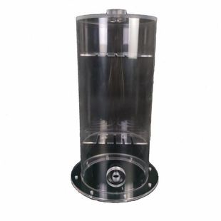 多孔亚克力圆管实验仪器透明有机玻璃法兰圆筒大型实验设备