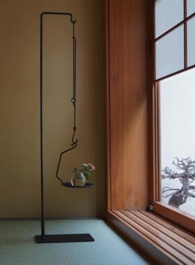 TOUGE触造 铁艺可伸缩悬挂烛台 手工锻造茶空间禅意装饰