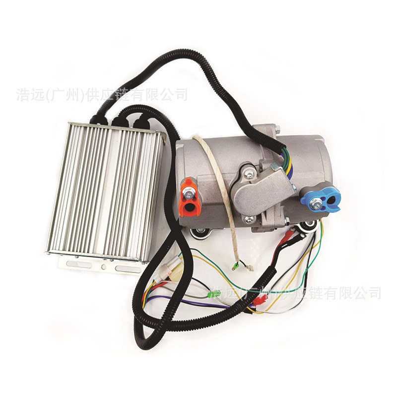 源头工厂汽车电动压缩机控制器涡旋式分体机12V24V48驻车空调