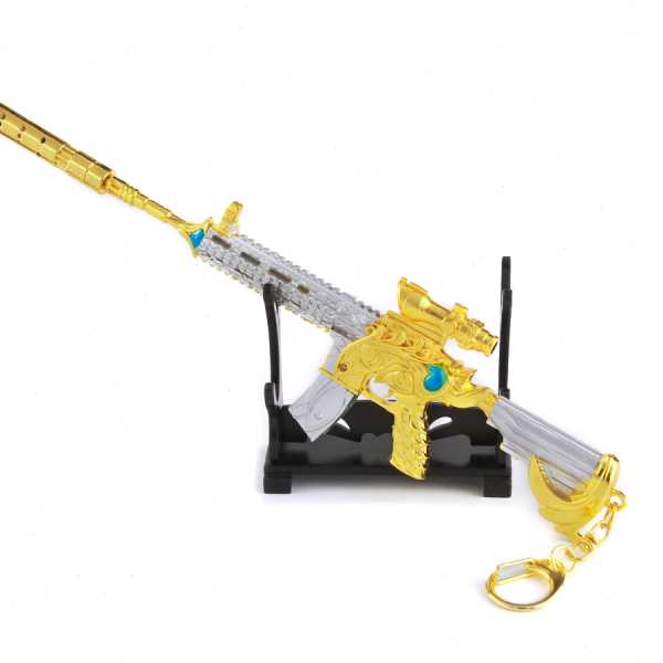 和平-精英游戏周边M416潮汐统领武器模型全金属工艺品摆件