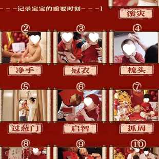 饰场景女孩抓周礼道具用品背景墙kt板 兔一周岁宴生日布置装