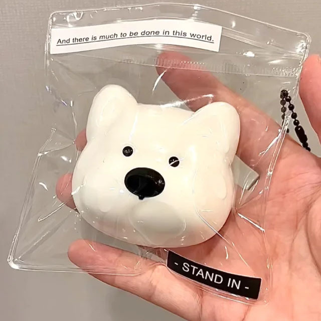 可爱西高地捏捏乐同款玩具白小狗