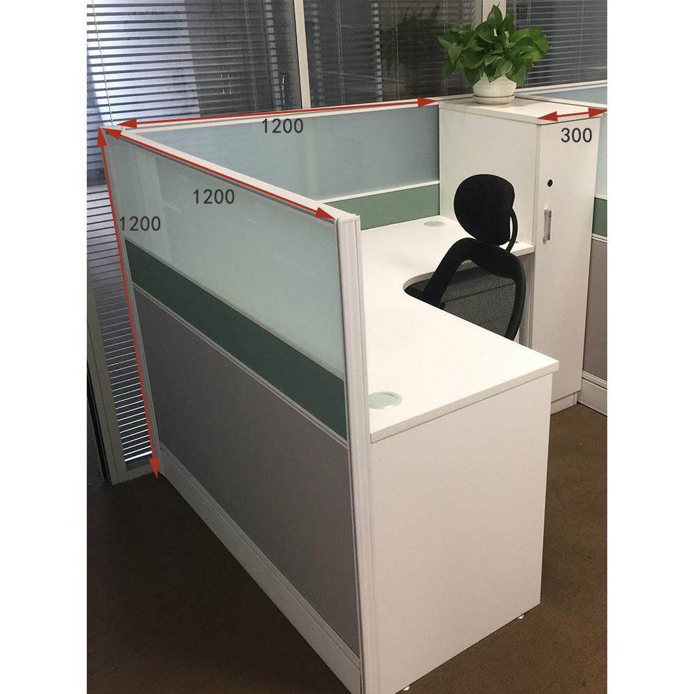 北京办公家具定制高柜屏风工位隔断职员4人6人简约办公桌组合卡位