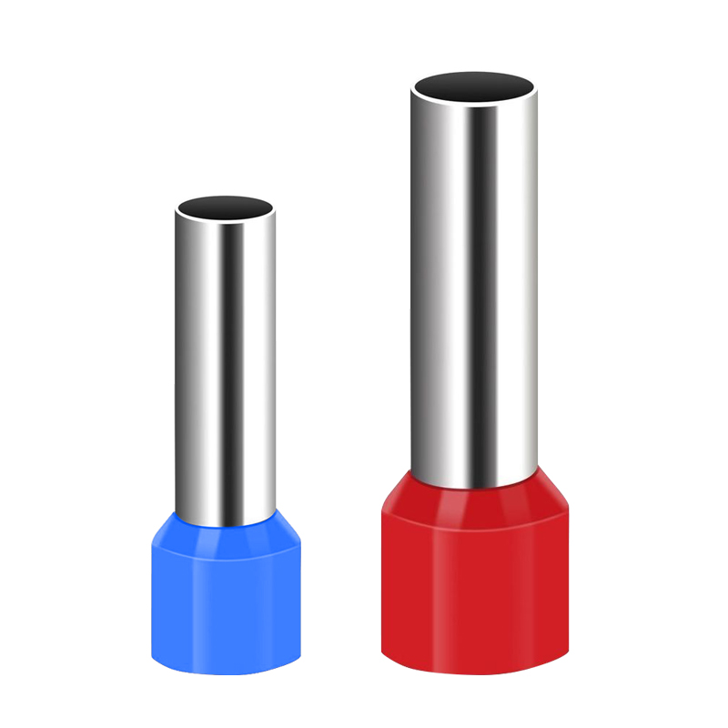 VE管型端b子E0508 E1008 E1508 针型端子 欧式接线端子压线耳黄铜